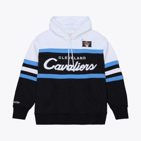 Cleveland Cavaliers Mitchell & Ness Head Coach Hoodie - Black - Front View