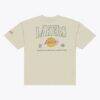 Los Angeles Lakers Mitchell & Ness Heritage Hues Oversized T-Shirt - - Side View