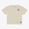 Golden State Warriors Mitchell & Ness Heritage Hues Oversized T-Shirt - - Front View