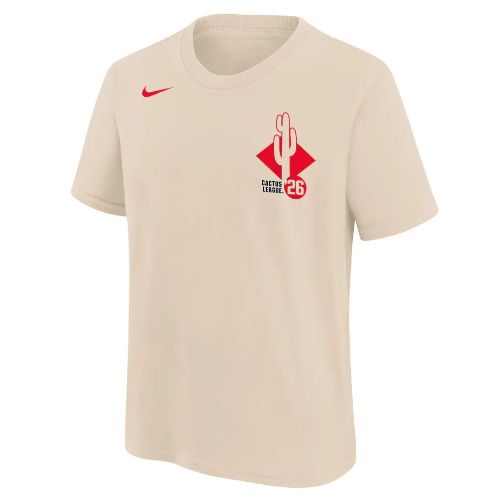 Nike Youth 2026 Spring Training Cactus League T-Shirt - Natural