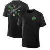 Milwaukee Bucks SOS T-Shirt - Black - Front View