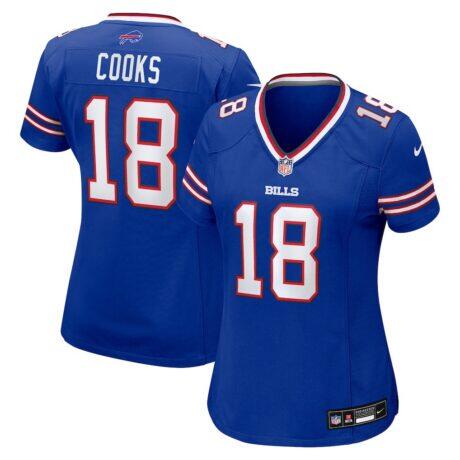 Brandin Cooks Buffalo Bills Nike Women's Team Game Jersey - - Front View