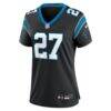 Isaiah Simmons Carolina Panthers Nike Women's Team Game Jersey - Black - Side View