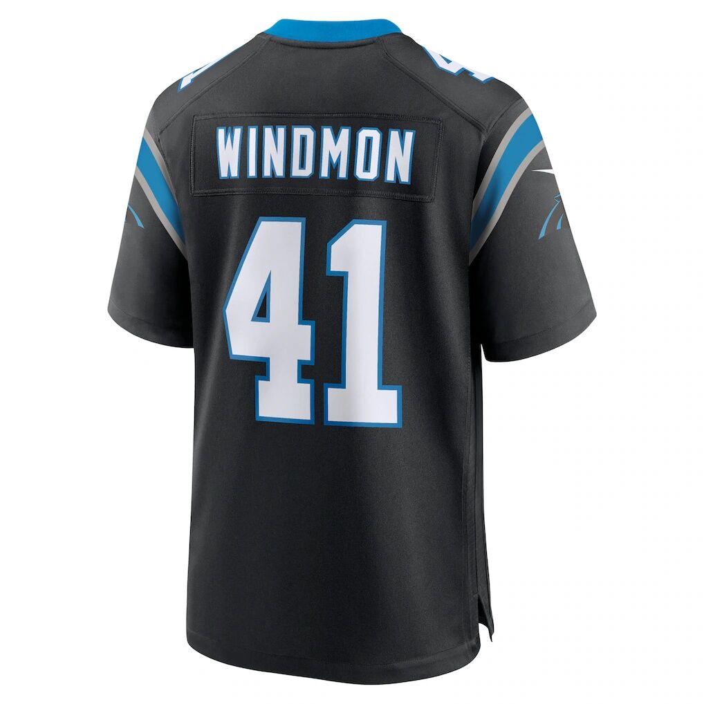 Jacoby Windmon Carolina Panthers Nike Team Game Jersey