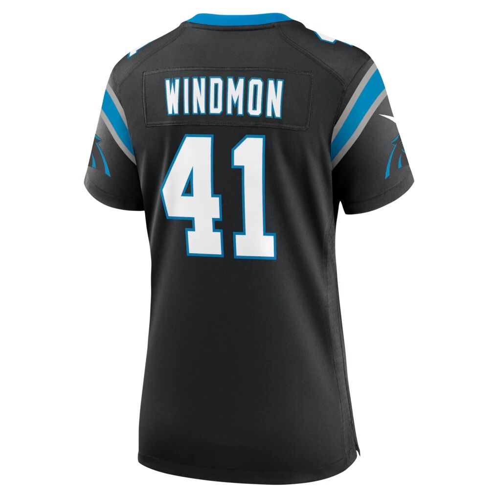 Jacoby Windmon Carolina Panthers Nike Women's Team Game Jersey