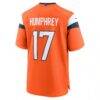 Lil'Jordan Humphrey Denver Broncos Nike Team Game Jersey - Orange - Detail View