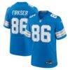 Anthony Firkser Detroit Lions Nike Team Game Jersey - Blue - Front View