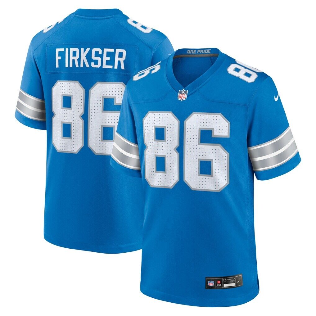 Anthony Firkser Detroit Lions Nike Team Game Jersey