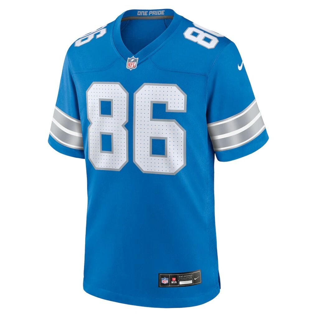 Anthony Firkser Detroit Lions Nike Team Game Jersey