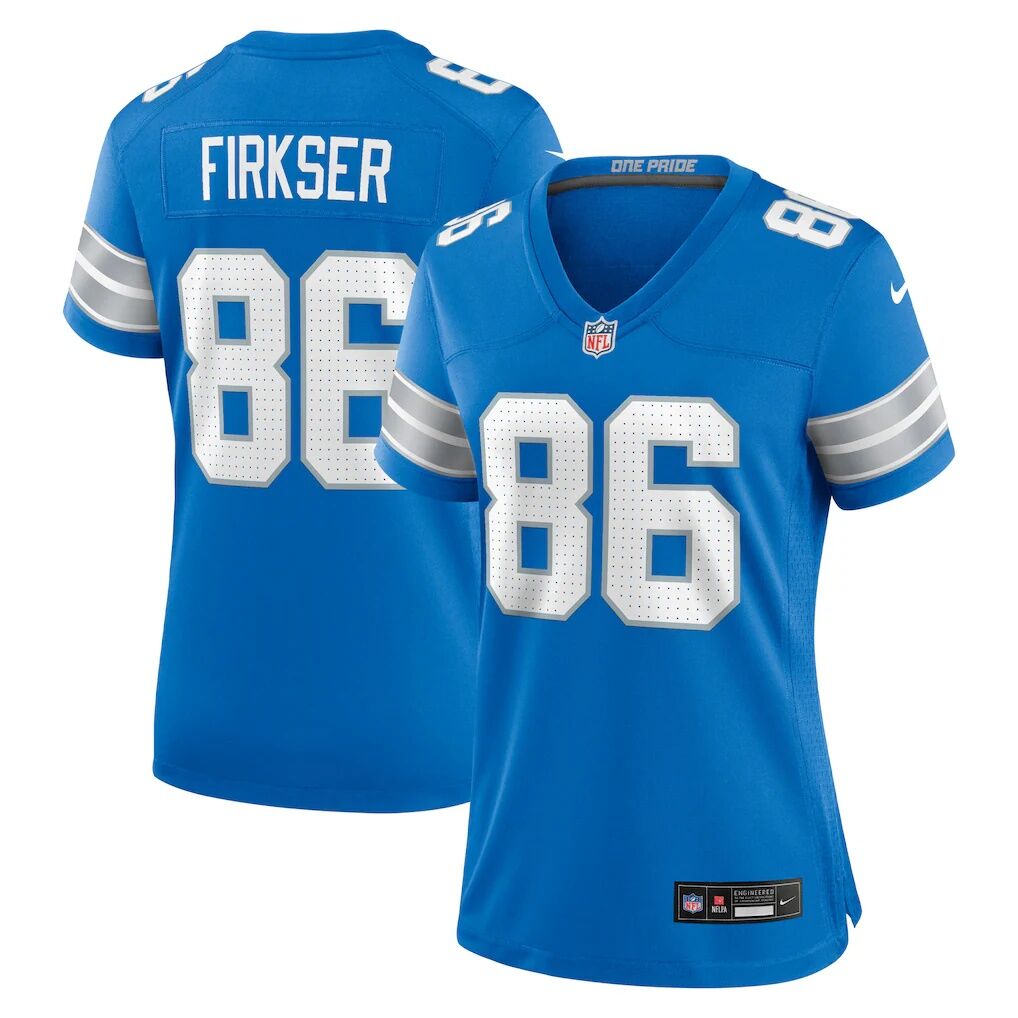Anthony Firkser Detroit Lions Nike Women's Team Game Jersey