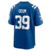 George Odum Indianapolis Colts Nike Team Game Jersey - - Detail View