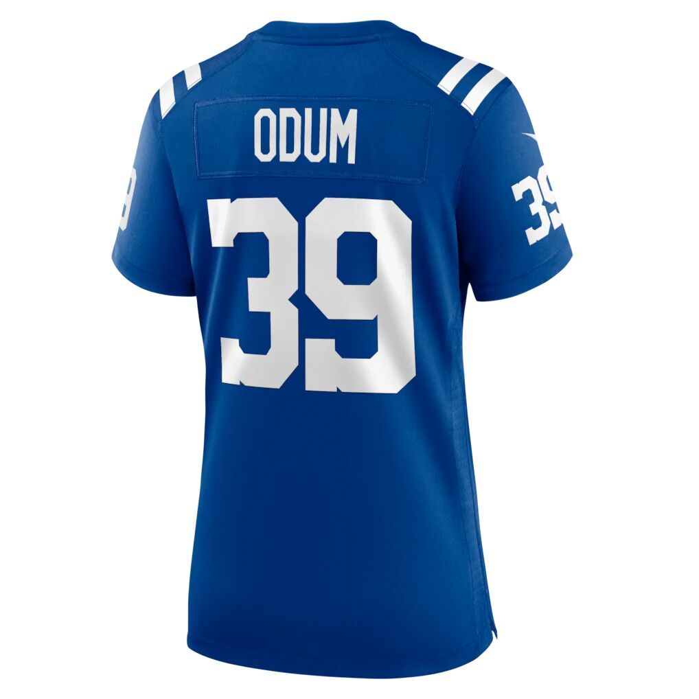 George Odum Indianapolis Colts Nike Women's Team Game Jersey -  Royal
