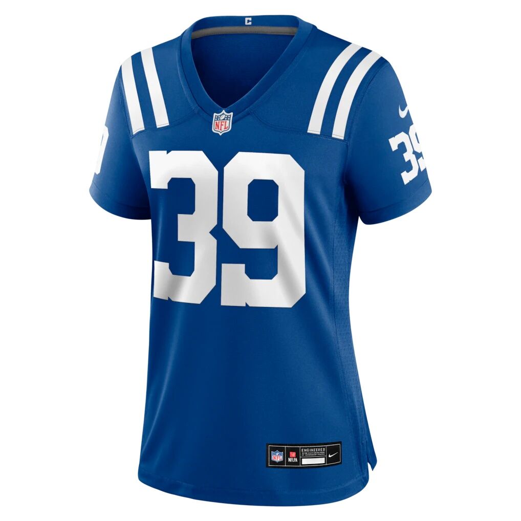 George Odum Indianapolis Colts Nike Women's Team Game Jersey -  Royal