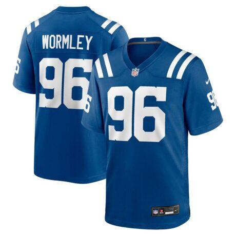Chris Wormley Indianapolis Colts Nike Team Game Jersey - - Front View