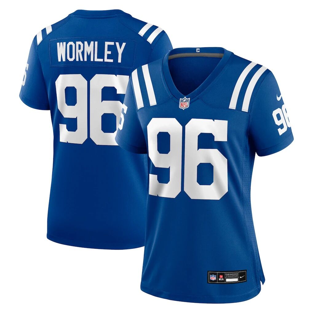 Chris Wormley Indianapolis Colts Nike Women's Team Game Jersey -  Royal