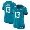 Tim Jones Jacksonville Jaguars Nike Women's Team Game Jersey - Teal - Front View