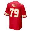 Esa Pole Kansas City Chiefs Nike Team Game Jersey - Red - Detail View