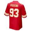 Zacch Pickens Kansas City Chiefs Nike Team Game Jersey - Red - Detail View