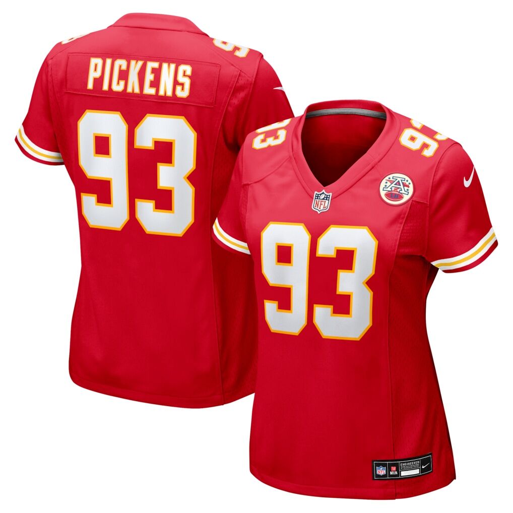 Zacch Pickens Kansas City Chiefs Nike Women’s Team Game Jersey