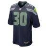 Cam Akers Seattle Seahawks Nike Team Game Jersey - - Side View