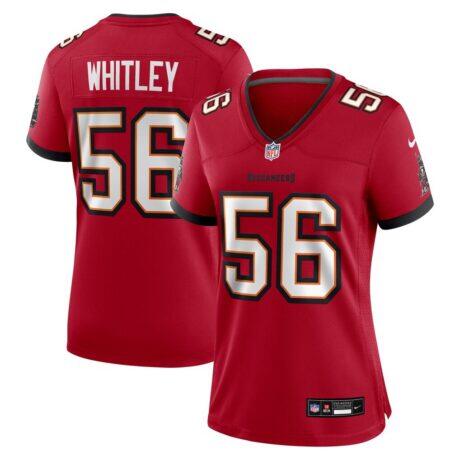 Benton Whitley Tampa Bay Buccaneers Nike Women's Team Game Jersey - Red - Front View