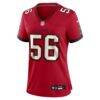 Benton Whitley Tampa Bay Buccaneers Nike Women's Team Game Jersey - Red - Side View