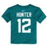 Travis Hunter Jacksonville Jaguars Nike Toddler Player Name & Number T-Shirt - Teal - Detail View