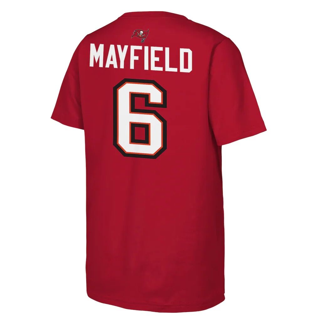 Baker Mayfield Tampa Bay Buccaneers Outerstuff Youth Name & Number T-Shirt