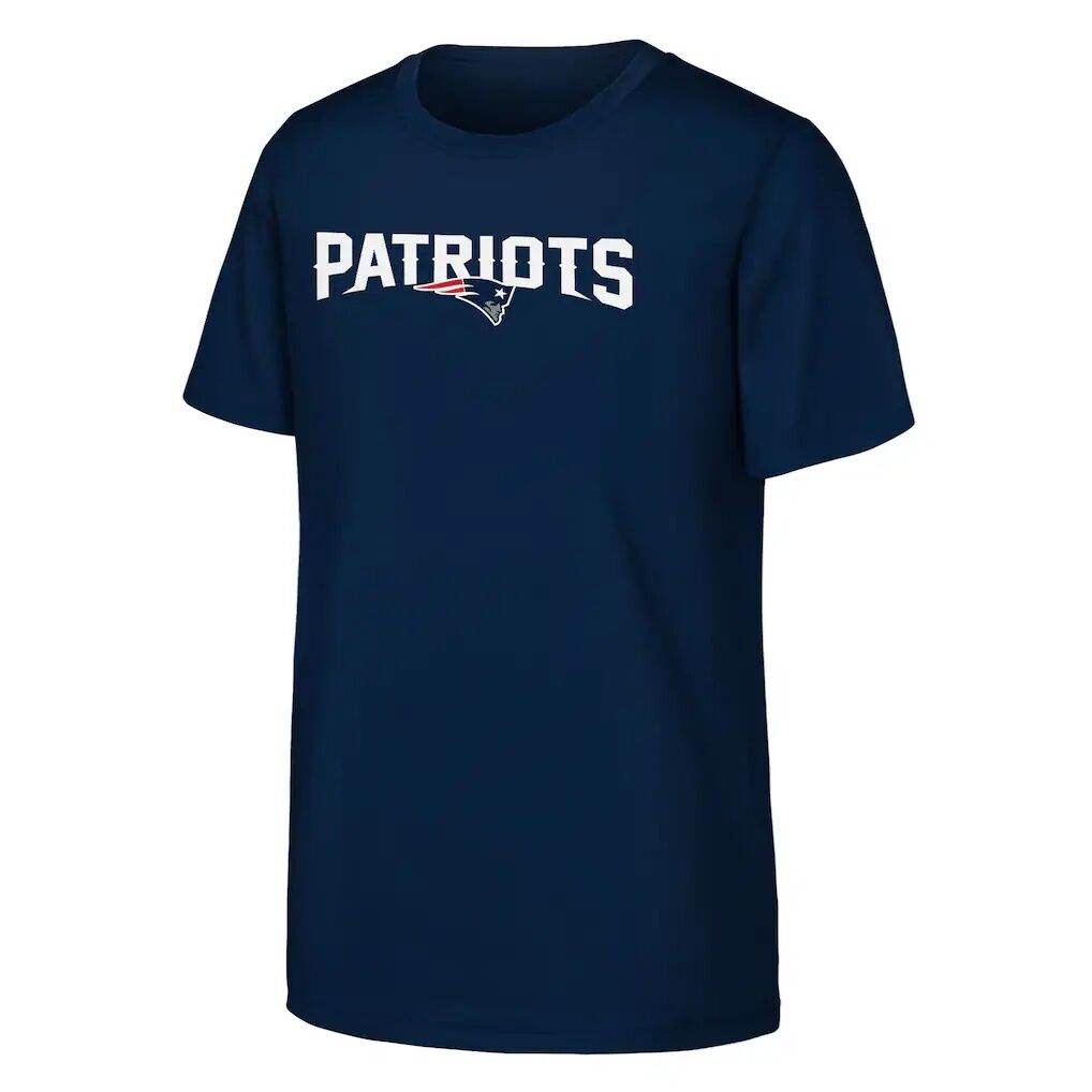 Drake Maye New England Patriots Outerstuff Youth Name & Number T-Shirt