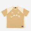 LAFC Peace Collective Unisex Color Block Fashion Jersey - Gold - Front View