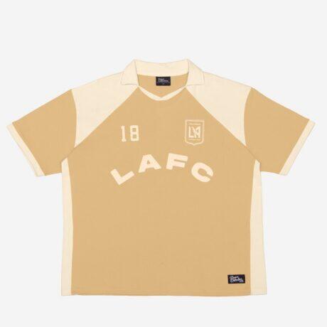 LAFC Peace Collective Unisex Color Block Fashion Jersey - Gold - Front View