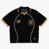 LAFC Peace Collective Team Crest Knit Jersey - Black - Front View