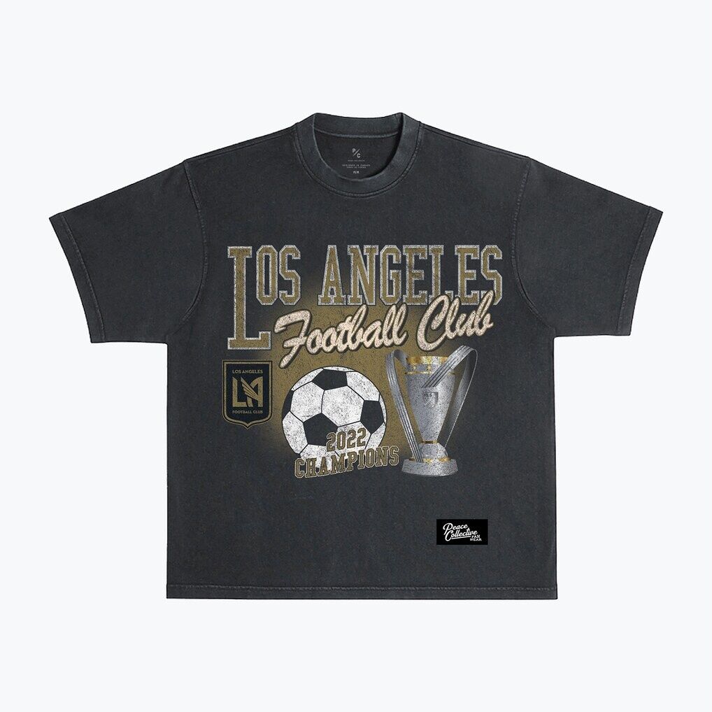 LAFC Peace Collective Unisex Vintage Dyed Heavyweight T-Shirt