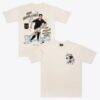 Son Heung-Min LAFC Peace Collective Player Graphic Premium T-Shirt - Cream - Front View