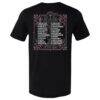 Inter Miami CF 500 Level 2025 MLS Cup Champions Roster T-Shirt - Black - Detail View