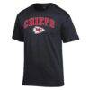 Kansas City Chiefs Champion Arch Over Logo T-Shirt - Black - Side View