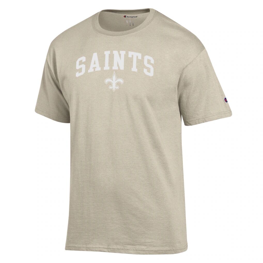 New Orleans Saints Champion Jersey T-Shirt - Oatmeal