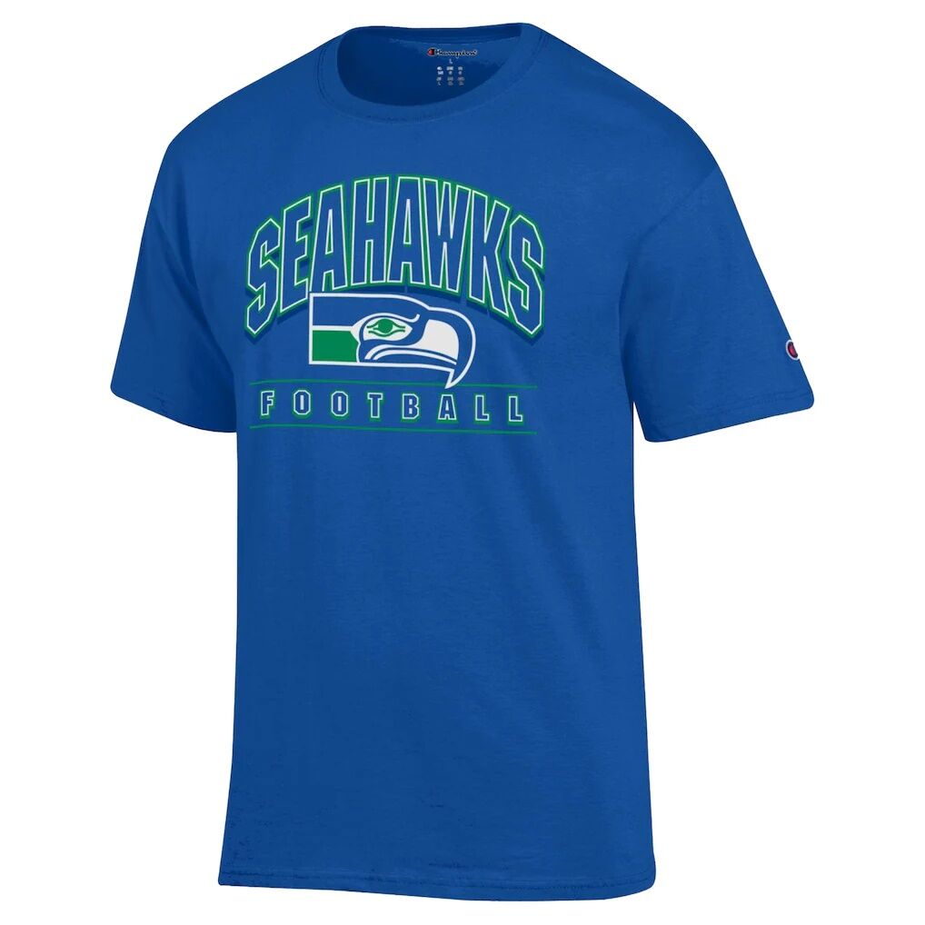 Seattle Seahawks Champion Jersey T-Shirt – Royal
