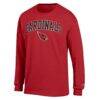 Arizona Cardinals Champion Arch Over Logo Long Sleeve T-Shirt - - Side View