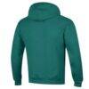 Philadelphia Eagles Champion Powerblend Arch over Logo Hoodie - Midnight Green - Detail View