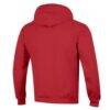 San Francisco 49ers Champion Powerblend Arch over Logo Hoodie - Scarlet - Detail View