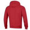 Tampa Bay Buccaneers Champion Powerblend Arch over Logo Hoodie - Red - Detail View