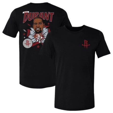 Kevin Durant Houston Rockets 500 Level Caricature T-Shirt