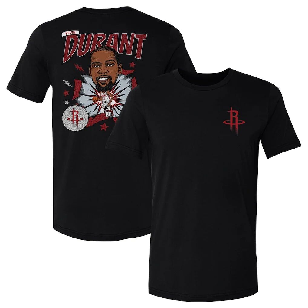 Kevin Durant Houston Rockets 500 Level Caricature T-Shirt