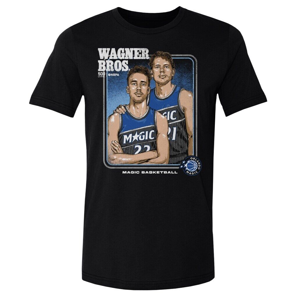 Moritz Wagner, Franz Wagner Orlando Magic 500 Level Stepbrothers T-Shirt