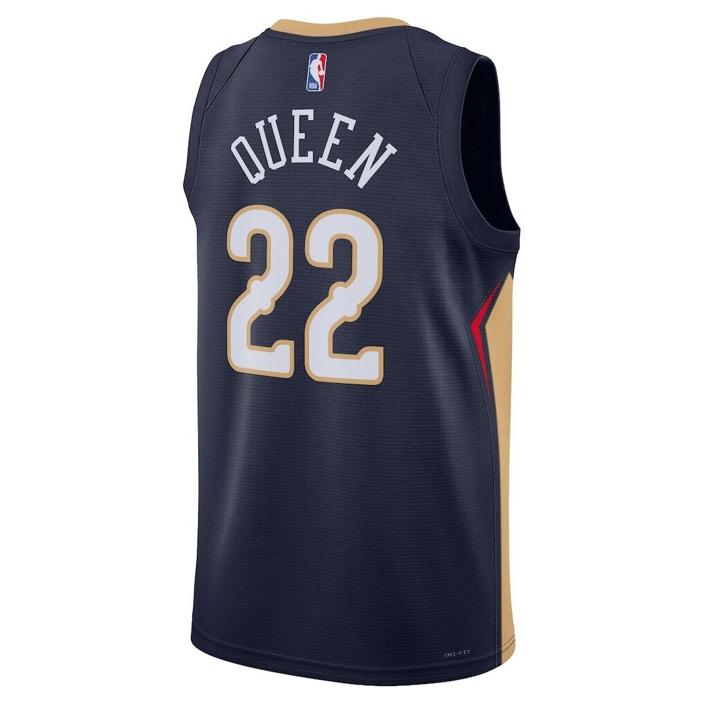 Derik Queen New Orleans Pelicans Nike Unisex Swingman Jersey - Icon Edition