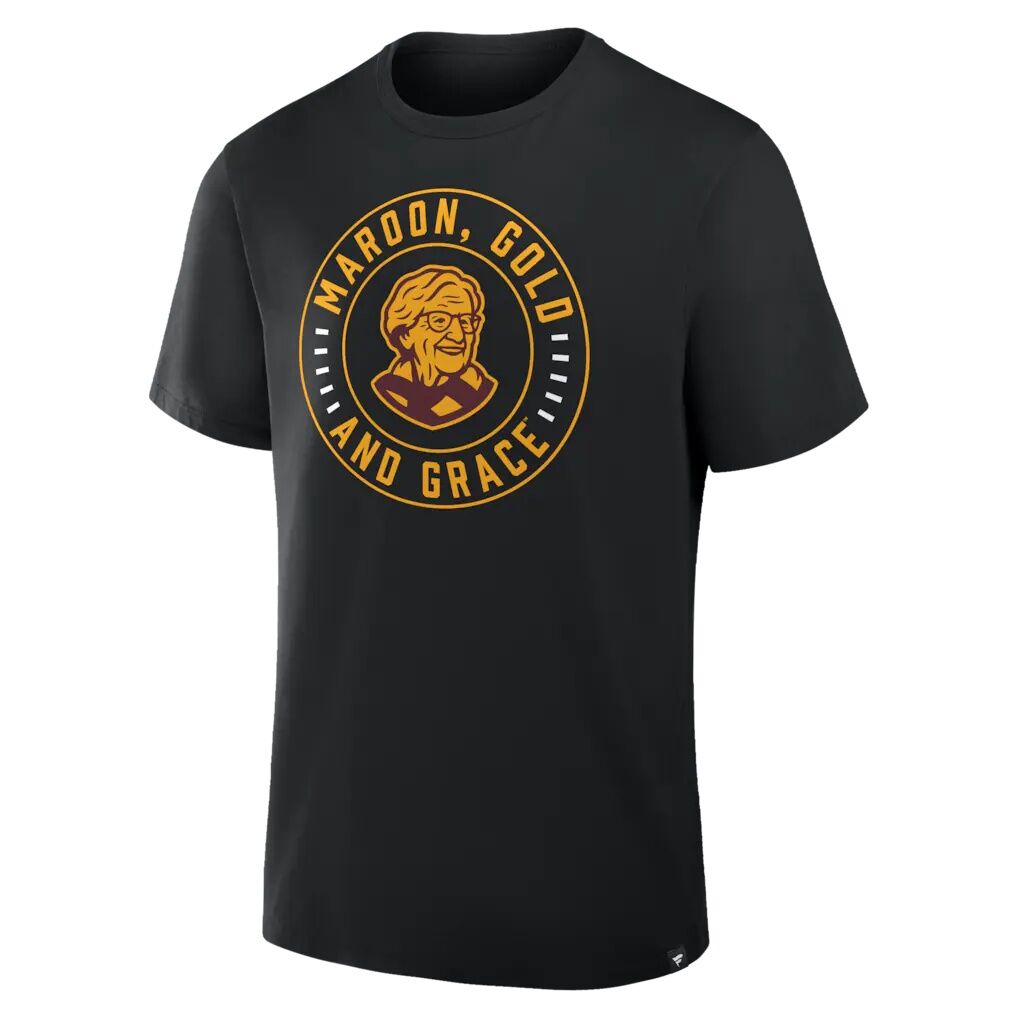 Sister Jean Loyola Chicago Ramblers Maroon, Gold and Grace T-Shirt