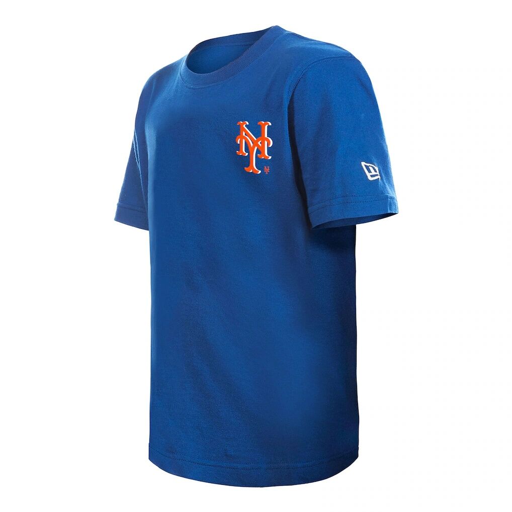 New York Mets New Era Youth Cartoon Logo T-Shirt - Royal