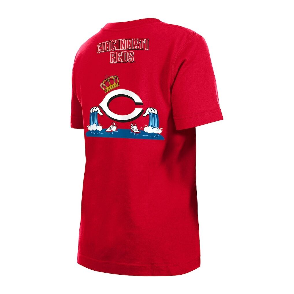 Cincinnati Reds New Era Youth Cartoon Logo T-Shirt