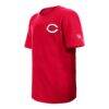 Cincinnati Reds New Era Youth Cartoon Logo T-Shirt - Red - Detail View